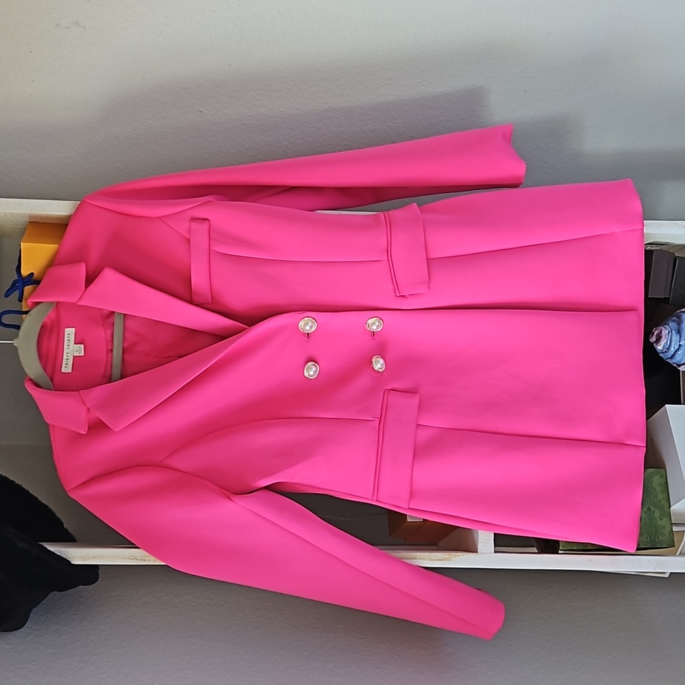 ThirtyThirty Hot Pink Blazer Dress size L